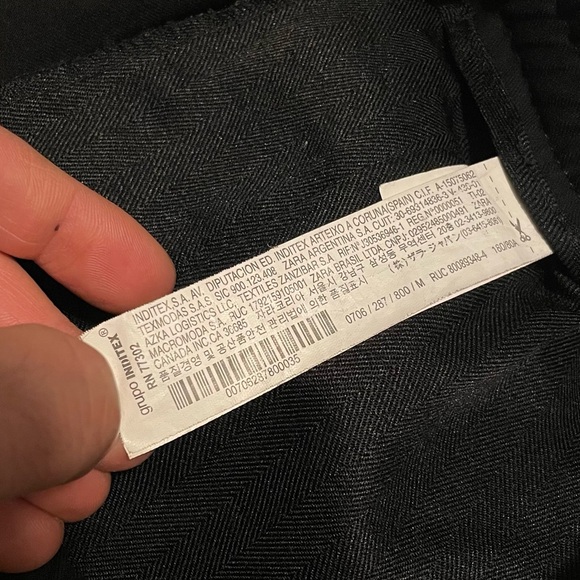 ZARA MAN - SLIM FIT JOGGER WAIST TROUSER - Picture 5 of 7